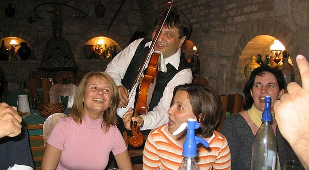 Bei der Jubiläumsfeier 2005