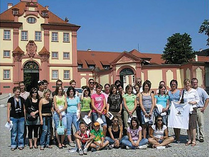 Gruppenbild Jugenaustausch 2008