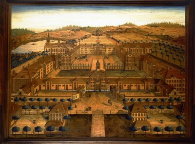 Idealplan der Schlossanlage,Original: Landesmuseum Württemberg