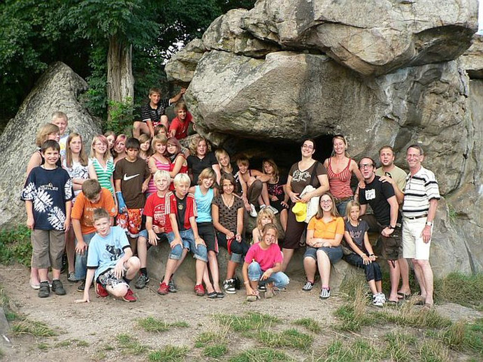 Gruppenfoto Jugenaustausch in Altshausen
